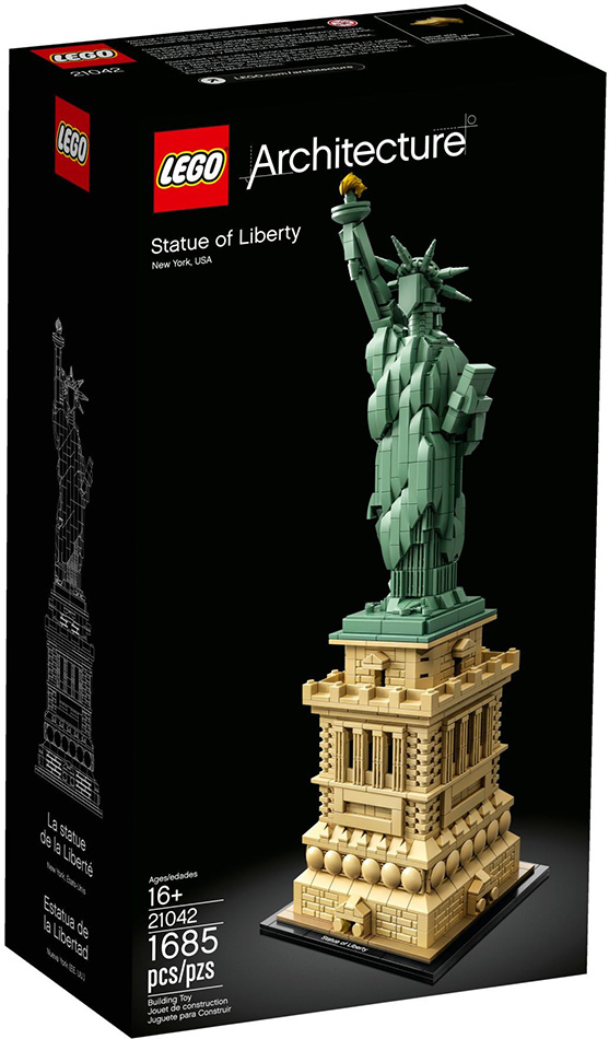 LEGO ARCHITECTURE STATUE OF LIBERTY