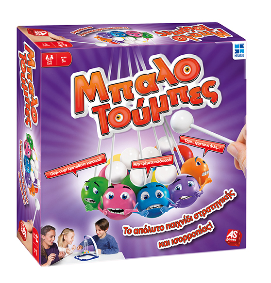 AS GAMES BOARD GAME TUMBALL FOR AGES 6+ AND 2-4 PLAYERS