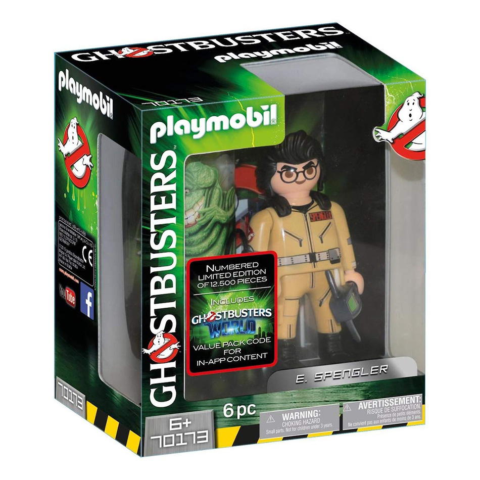 PLAYMOBIL GHOSTBUSTERS COLLECTIBLE FIGURE E. SPENGLER