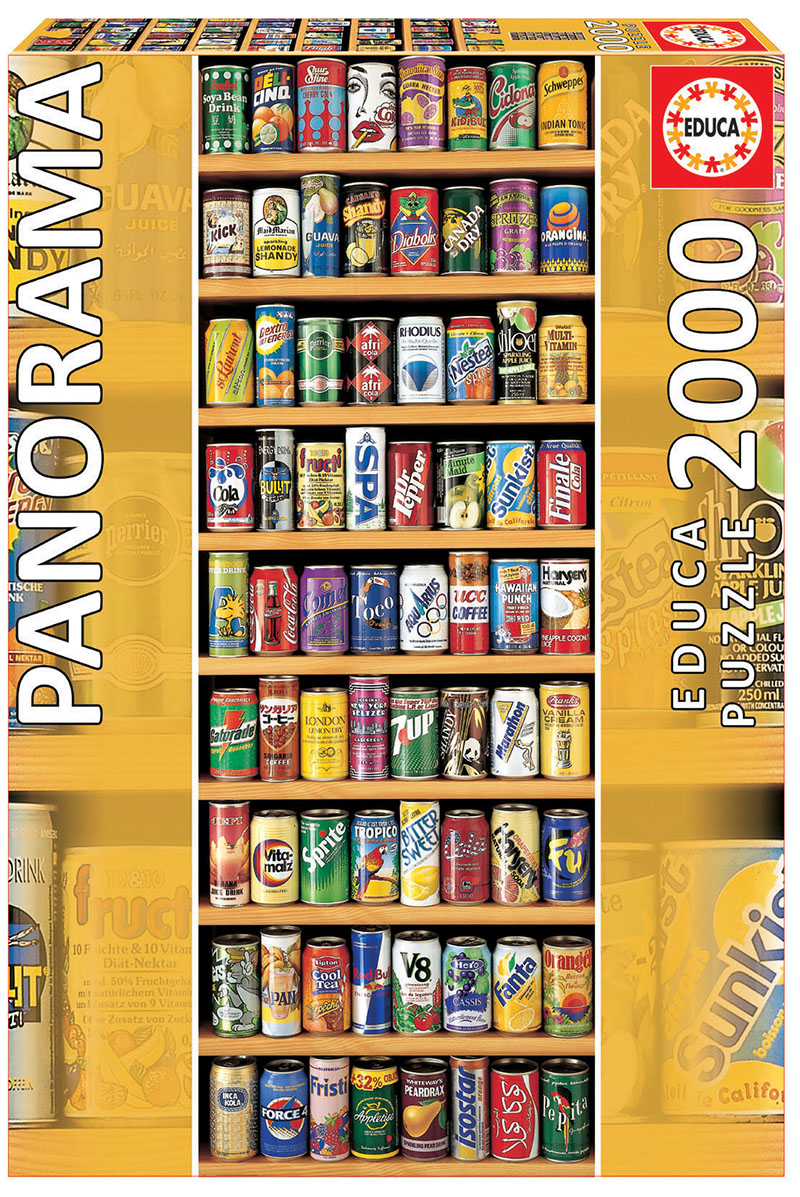 EDUCA ΠΑΖΛ 2000 ΤΕΜ. SOFT CANS PANORAMA