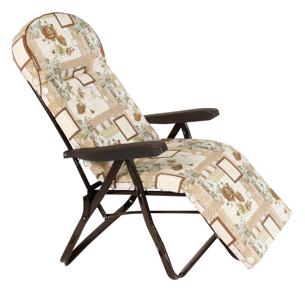 ESCAPE ARMCHAIR WITH 6 POSITIONS AND BLACK FRAME