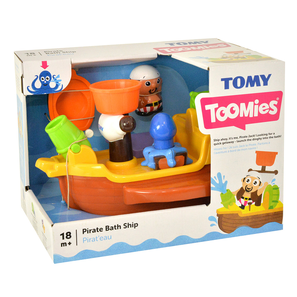 TOMY TOOMIES ΒΑΒΥ BATH ΤΟΥ PIRATE BATH SHIP