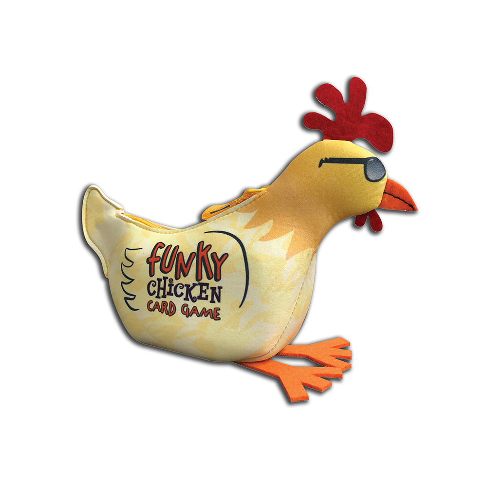 AS GAMES CARD GAME FUNKY CHICKEN FOR AGES 6+ AND 3-6 PLAYERS