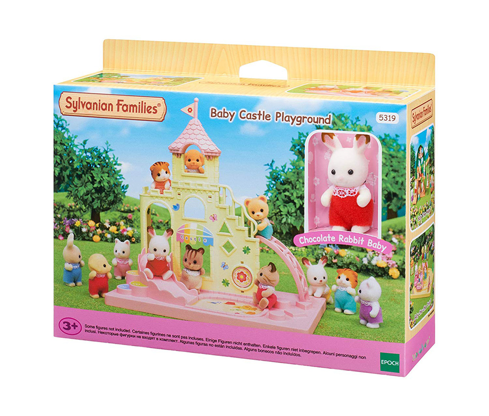 THE SYLVANIAN FAMILIES BABY CASTLE PLAYGROUND