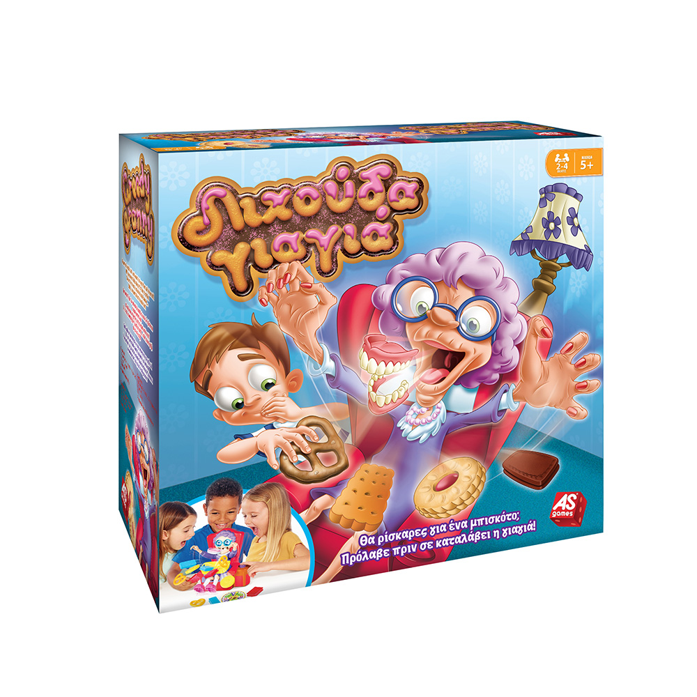 AS GAMES BOARD GAME GREEDY GRANNY FOR AGES 5+ AND 2-4 PLAYERS