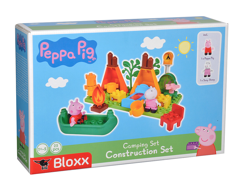 PlayBIG BLOXX PEPPA PIG CAMPING SET 25 pcs