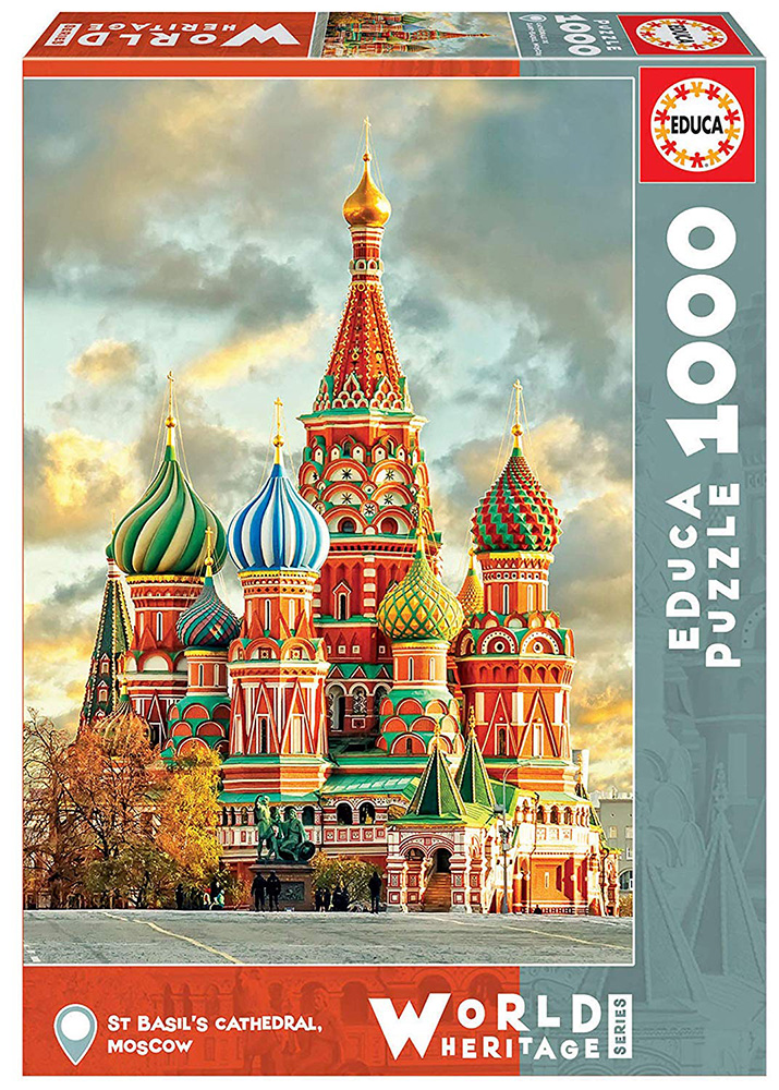 EDUCA ΠΑΖΛ 1000 τεμ. ST. BASIL\'S CATHEDRAL MOSCOW