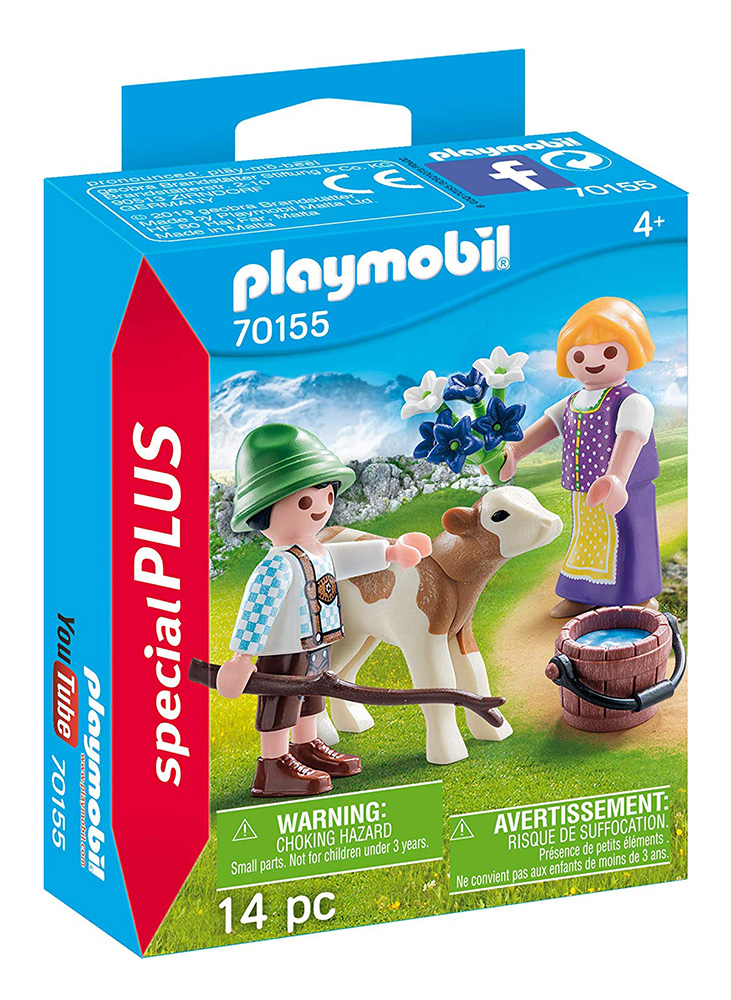 PLAYMOBIL SPECIAL PLUS CHILDREN WITH LITTLE CALF