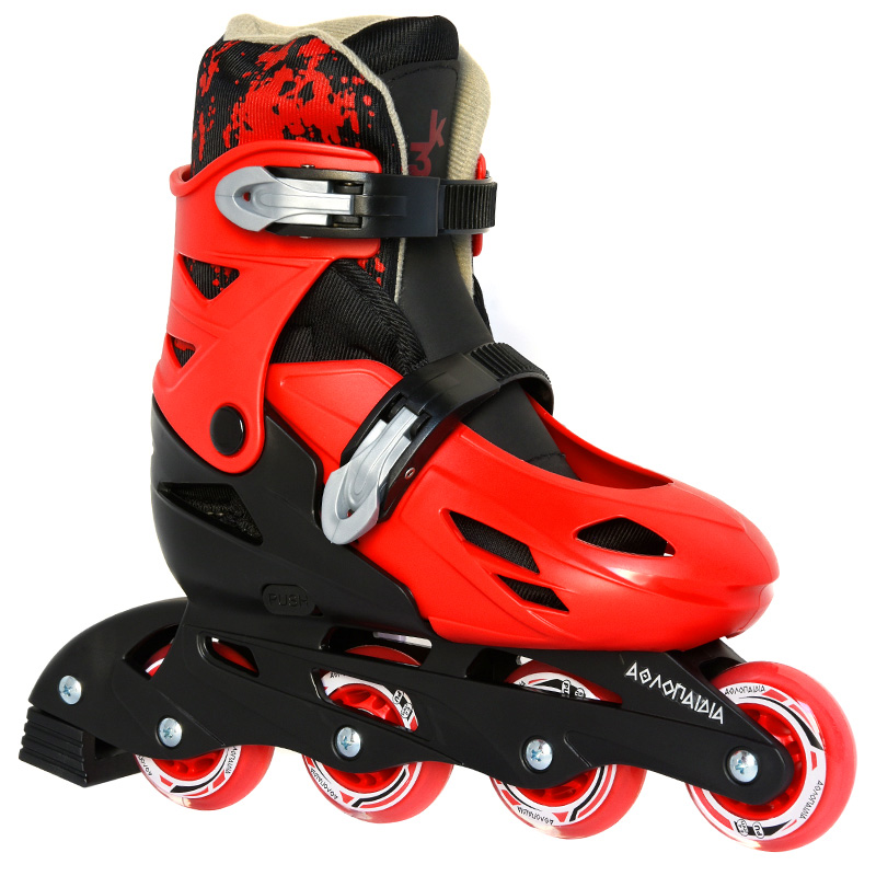 IN LINE SKATES No 31/34 RED