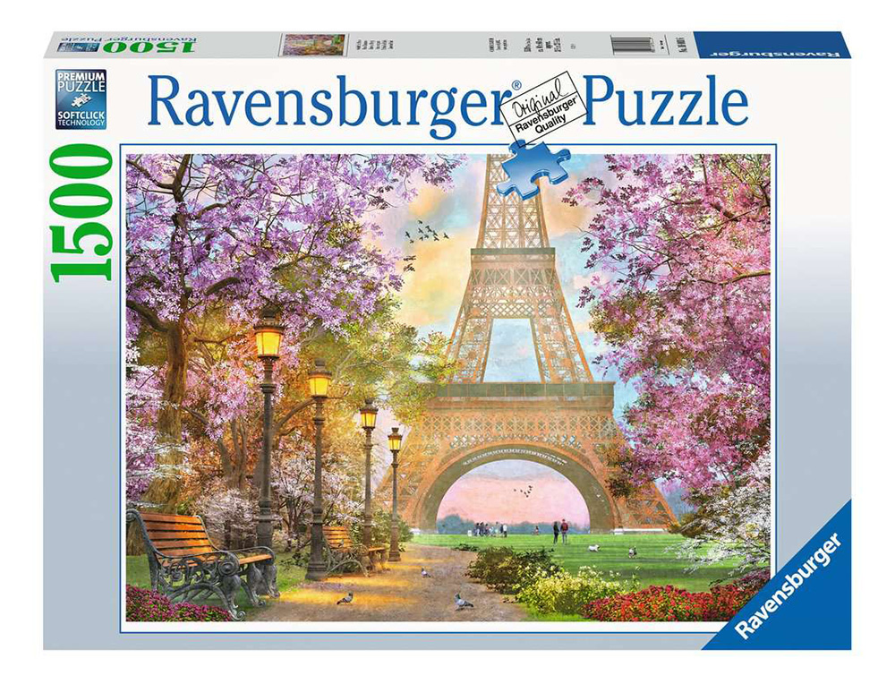 RAVENSBURGER PUZZLE 1500 pcs PARIS ROMANCE