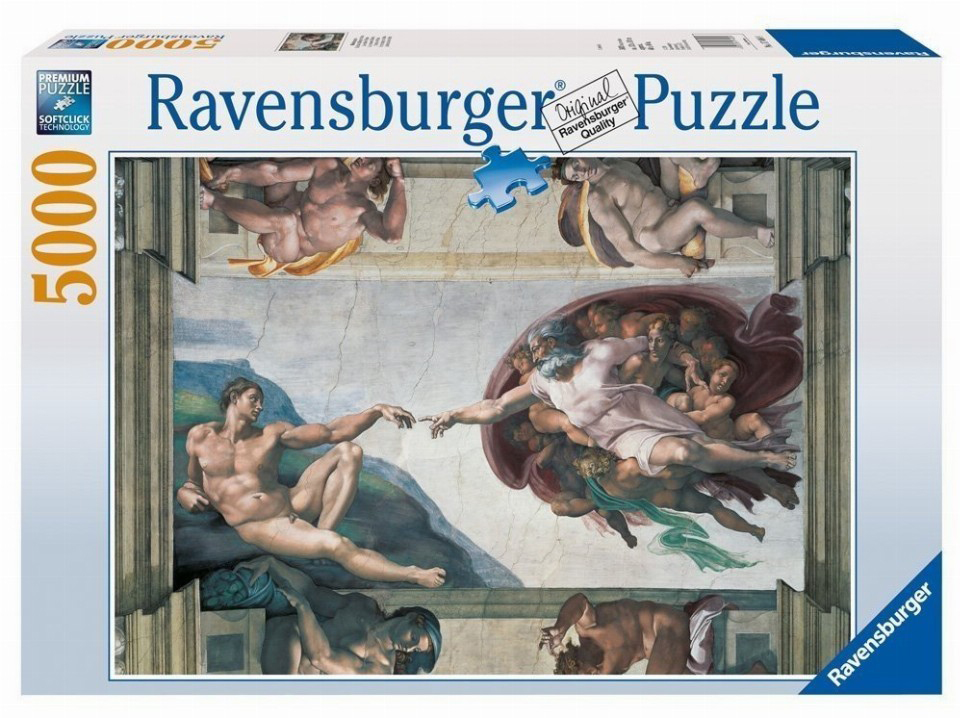 RAVENSBURGER PUZZLE 5000 pcs MICHELANGELO THE CREATION