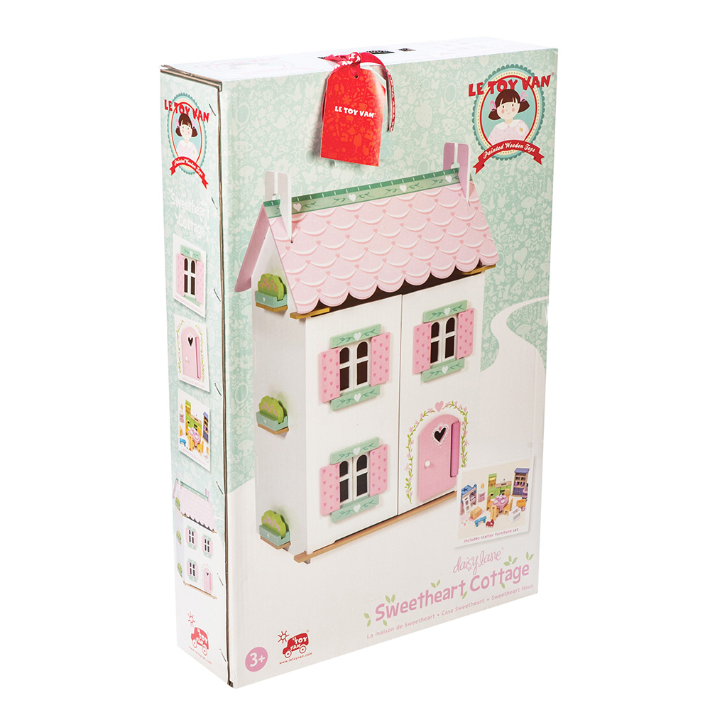 LE TOY VAN SWEETHEART HOUSE AND FURNITURE 
