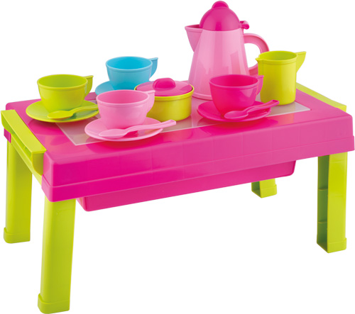 KIDS TABLE SET WITH COFFEE