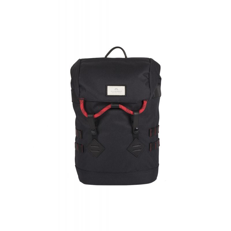 BACKPACK DOUGHNUT COLORADO SMALL ACCENTS BLACK-RED