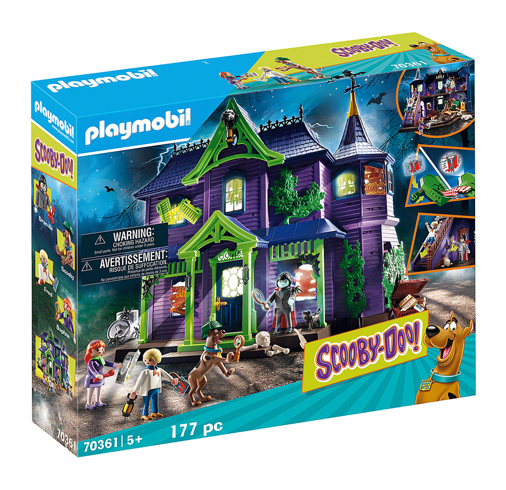 PLAYMOBIL SCOOBY_DOO! ADVENTURE IN THE MYSTERY MANSION
