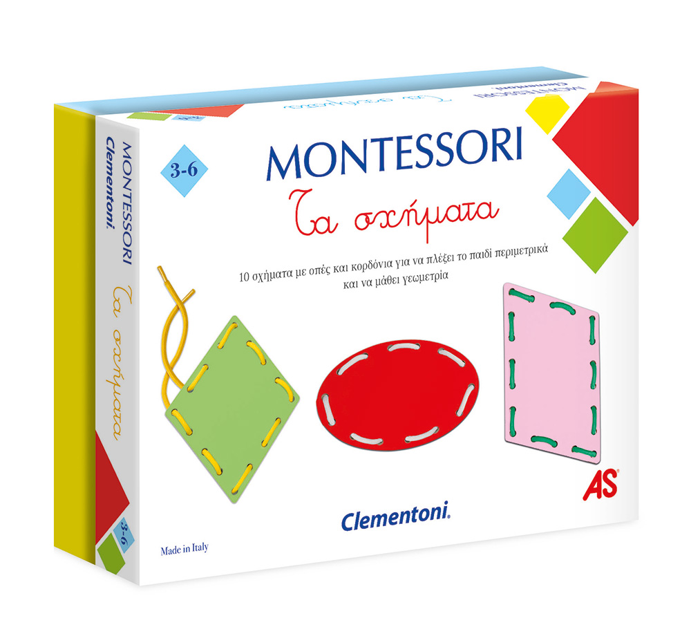 MONTESSORI EDUCATIONAL GAME SHAPES FOR AGES 3-6