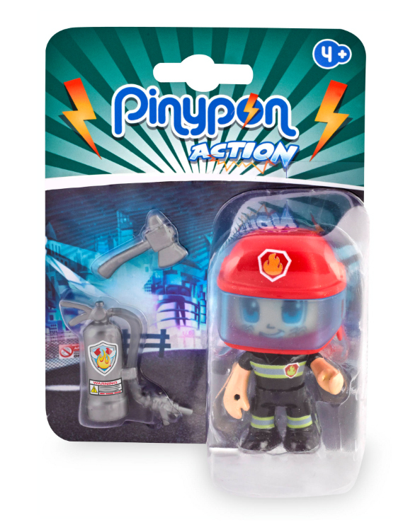 PINYPON ACTION FIGURE IN BLISTER ASS1 - 4 DESIGNS