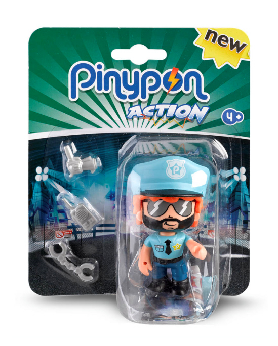 PINYPON ACTION FIGURE IN BLISTER ASS2 - 6 DESIGNS