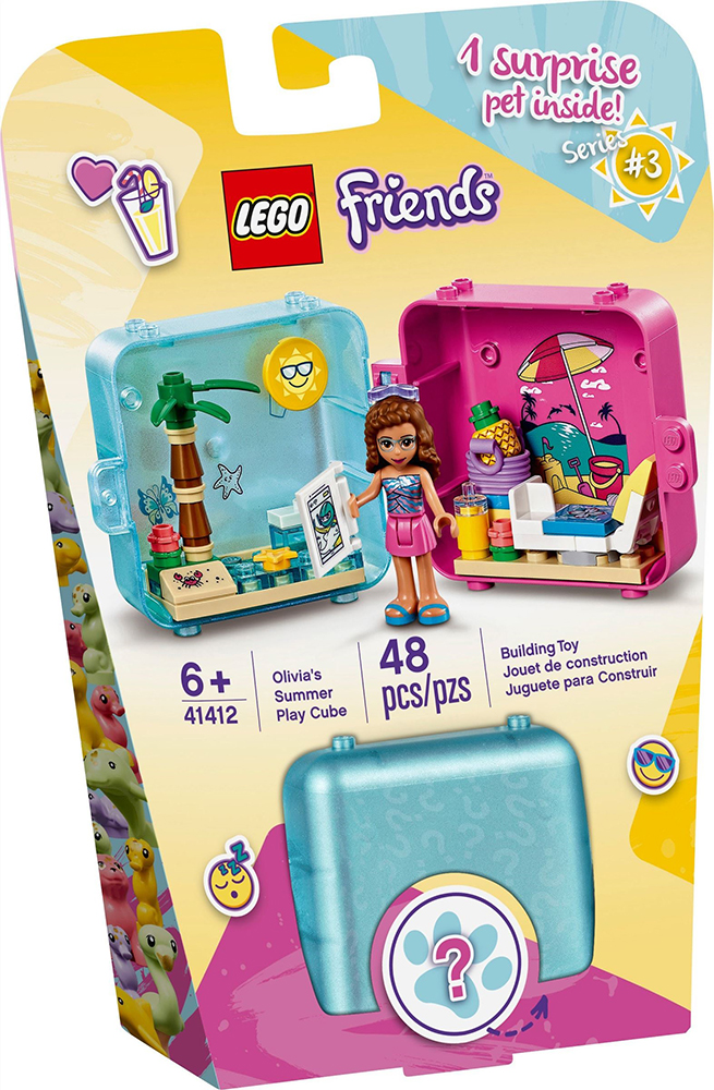 LEGO FRIENDS OLIVIA\'S SUMMER PLAY CUBE