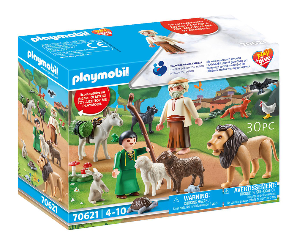 PLAYMOBIL HISTORY PLAY AND GIVE 2020 AESOP\'S MYTHS