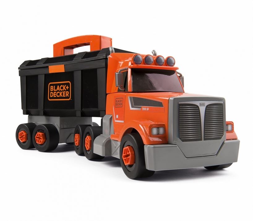 SMOBY BLACK & DECKER TRUCK WITH TOOLS