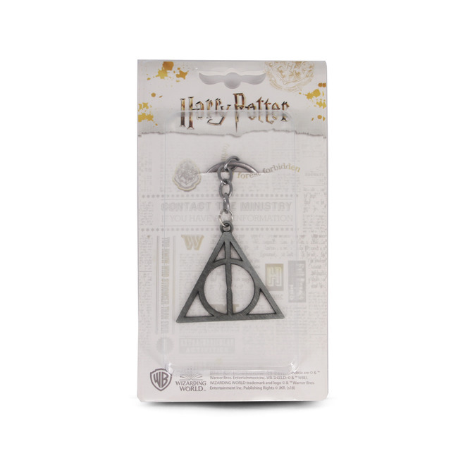 HARRY POTTER DEADLY HALLOWS SYMBOL KEYCHAIN