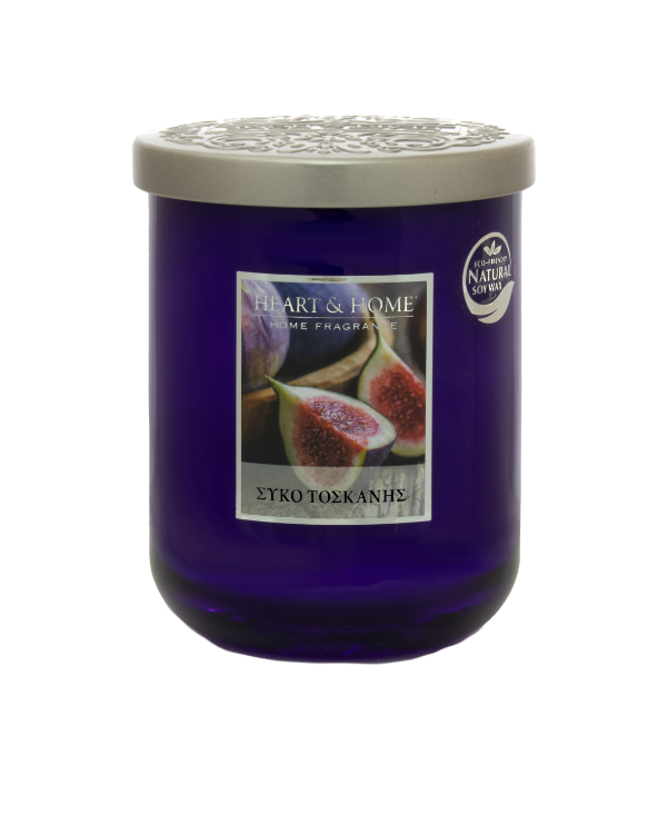 HEART & HOME CANDLE 320g TUSCANY FIG