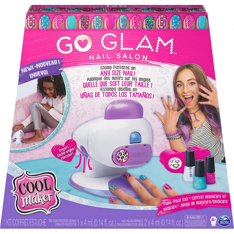COOL MAKER GO GLAM DELUXE NAIL DECORATION SET