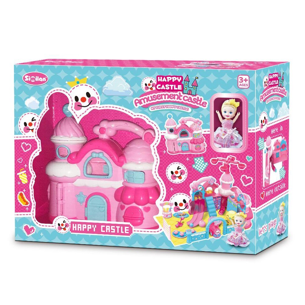 CASTLE PLAYSET WITH DOLL