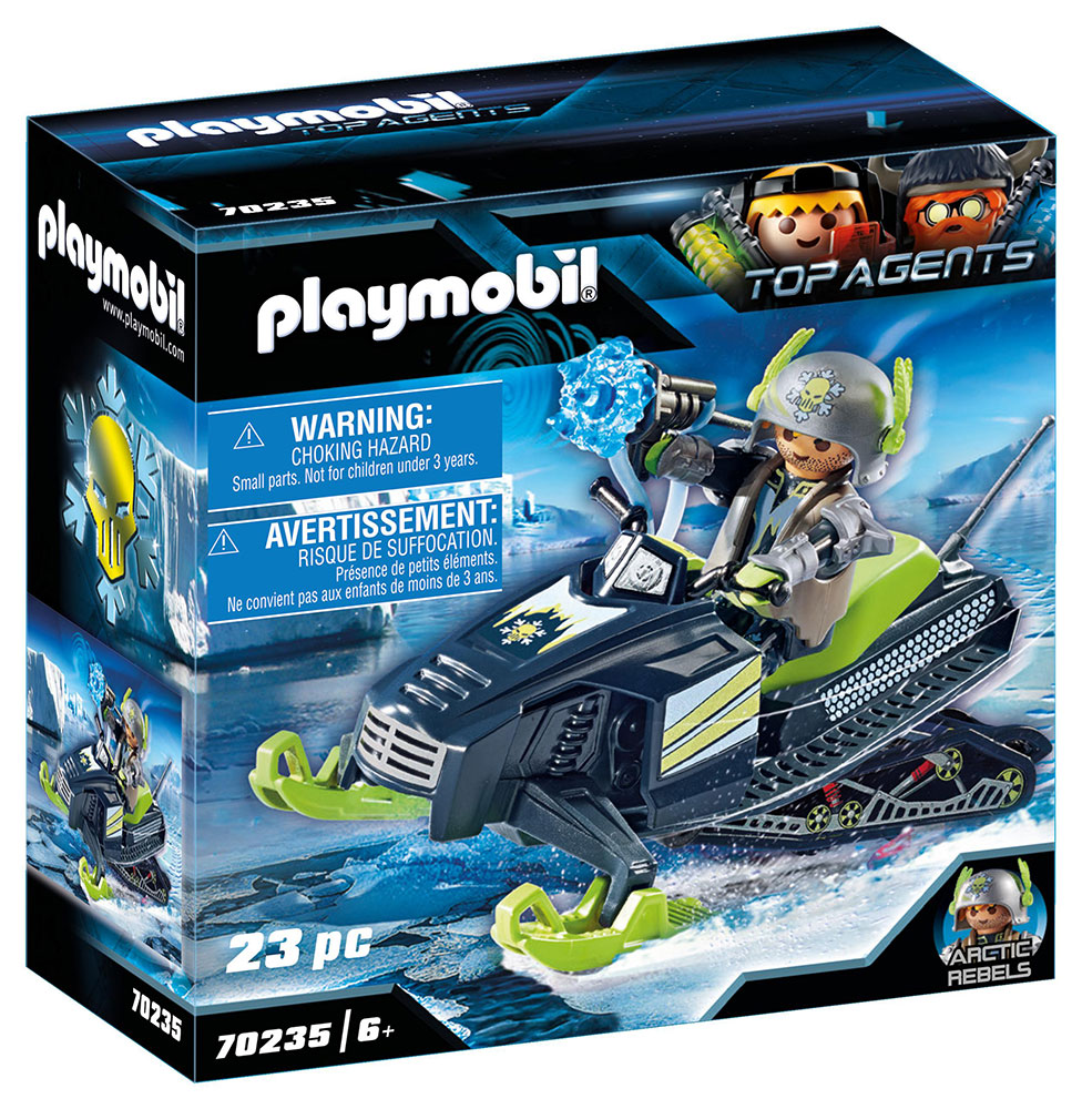 PLAYMOBIL TOP AGENTS ARCTIC REBELS ICE SCOOTER