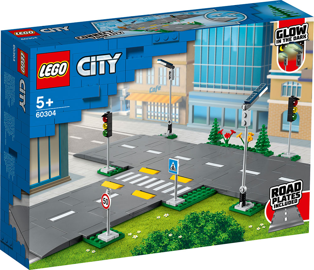 LEGO CITY ROAD PLATES