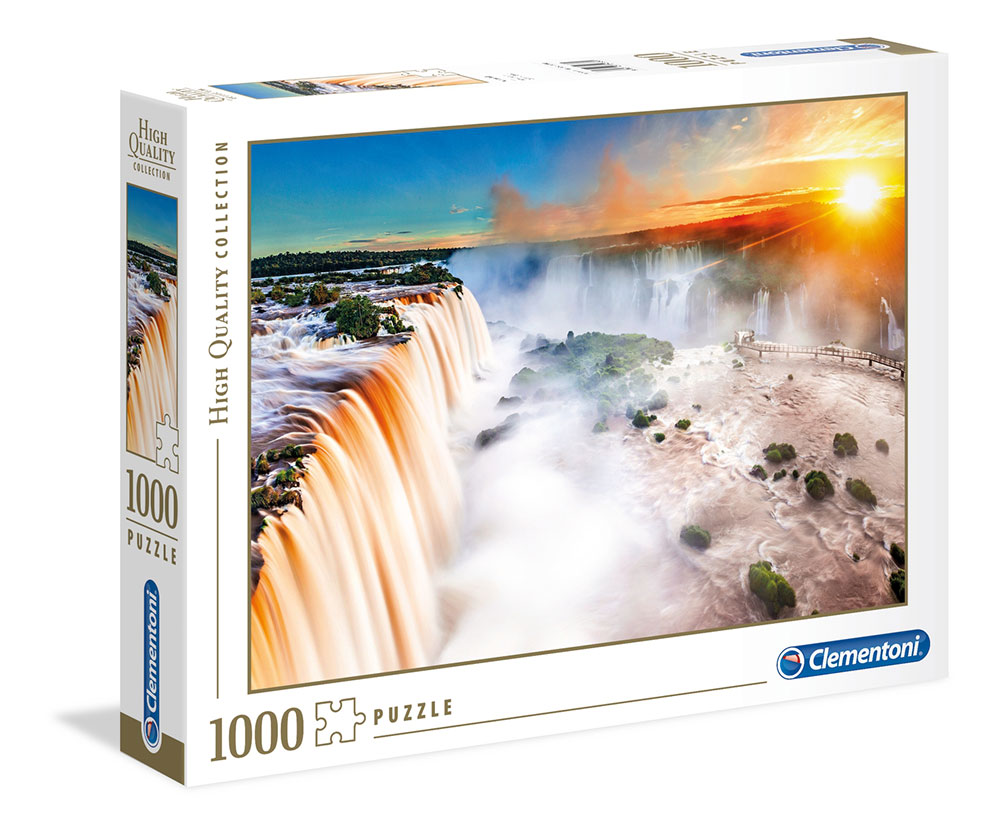 CLEMENTONI PUZZLE HIGH QUALITY COLLECTION WATERFALL 1000 PCS