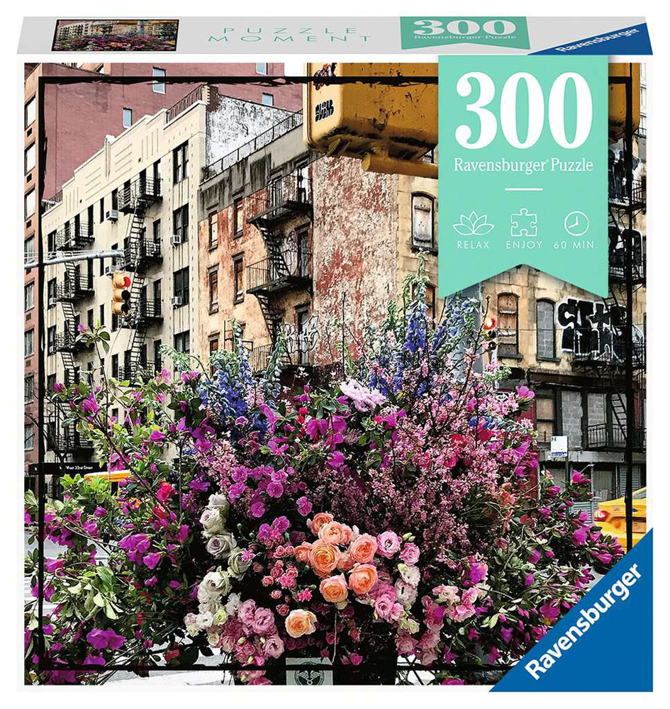 RAVENSBURGER PUZZLE 300 pcs FLOWERS IN NEW YORK