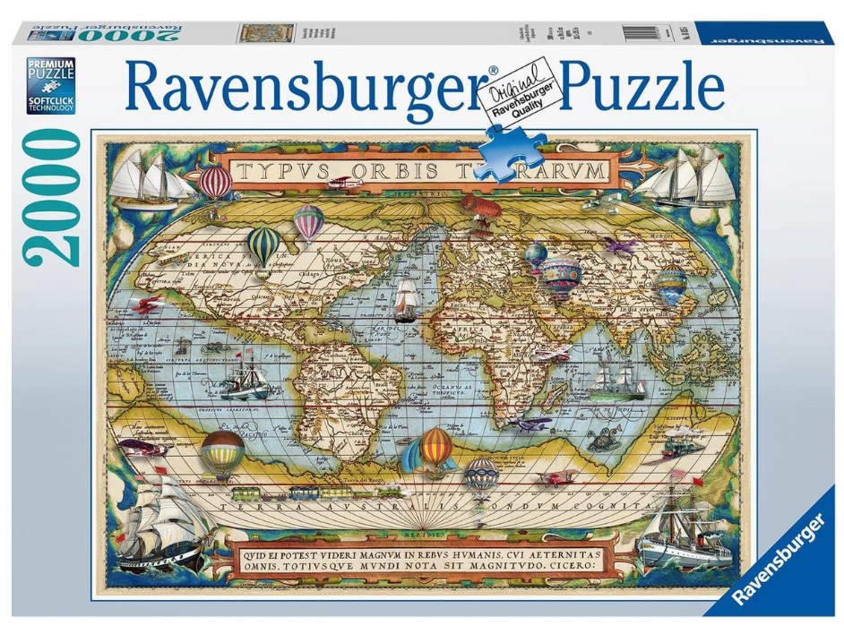 RAVENSBURGER PUZZLE 2000 pcs WORLD MAP