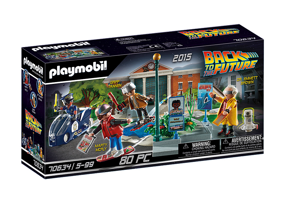 PLAYMOBIL BACK TO THE FUTURE PART II HOVERBOARD CHASE