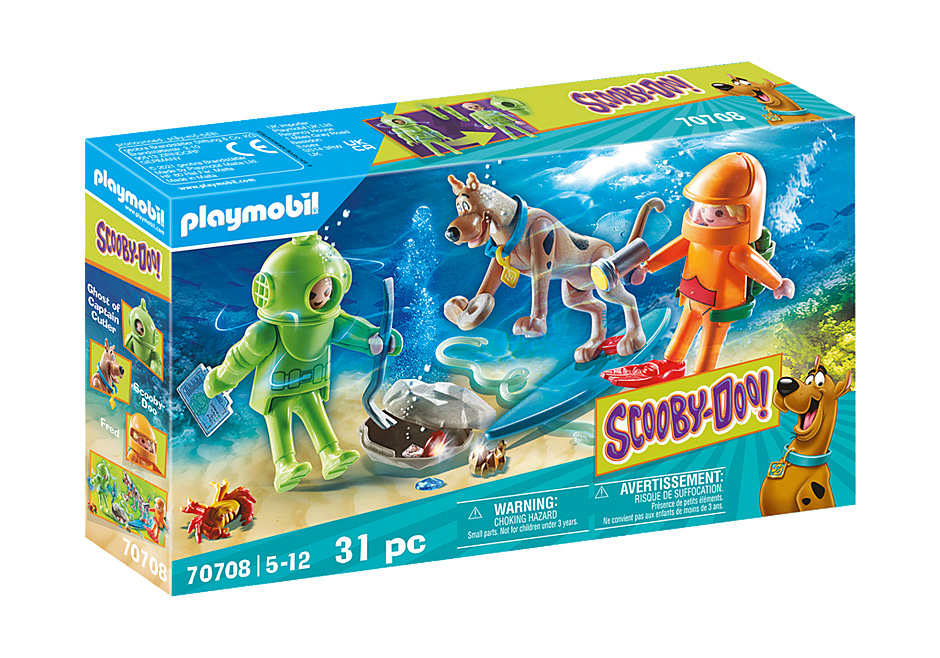 PLAYMOBIL SCOOBY-DOO ADVENTURE WITH GHOST DIVER