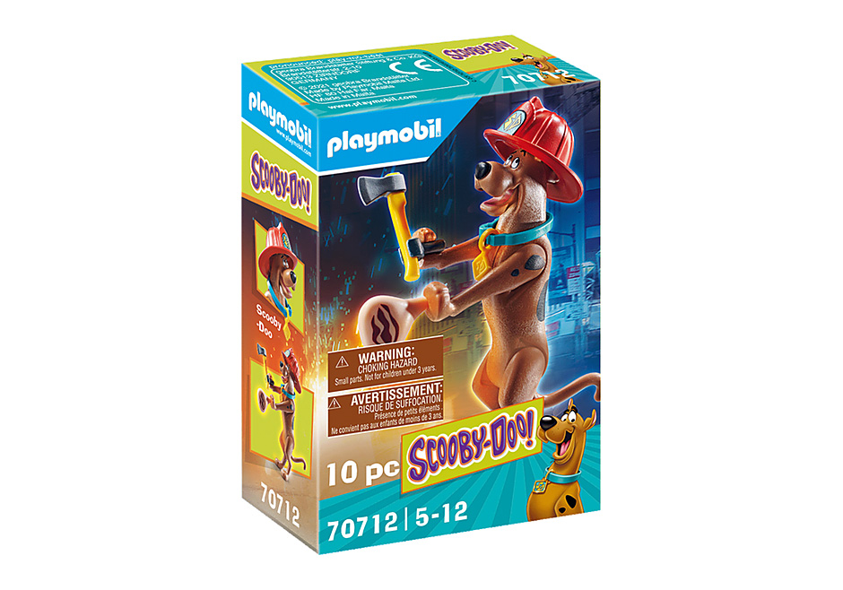 PLAYMOBIL SCOOBY-DOO COLLECTIBLE FIGURE SCOOBY FIREMAN
