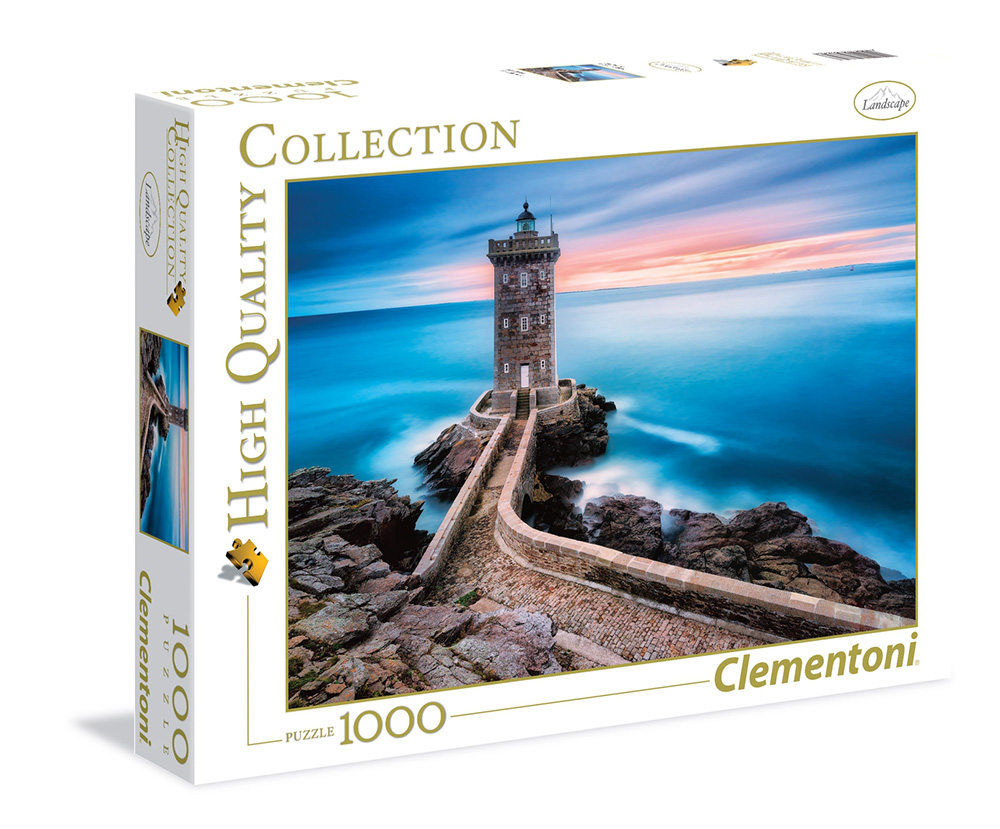 CLEMENTONI PUZZLE HIGH QUALITY COLLECTION LIGHTHOUSE IN THE OCEAN 1000 PCS