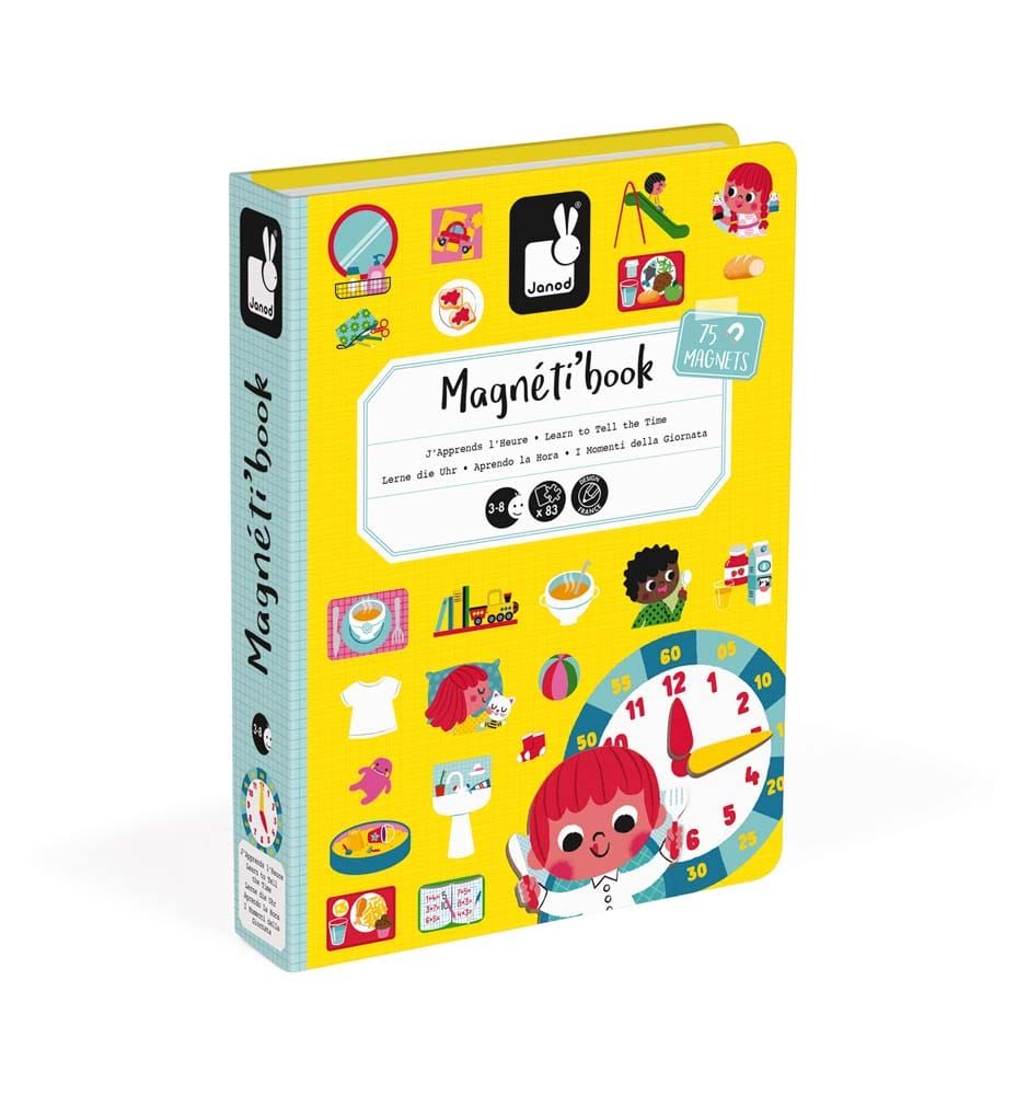 JANOD MAGNETIC BOOK LEARNING TIME