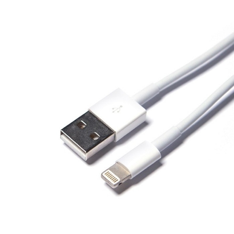 GREEN MOUSE LIGHTNING CABLE 1,0m WHITE