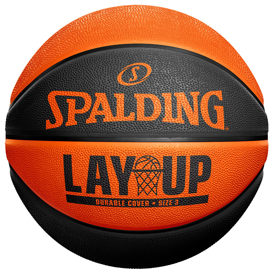 SPALDING BASKETBALL  LAY UP ORANGE/BLAK SIZE 3