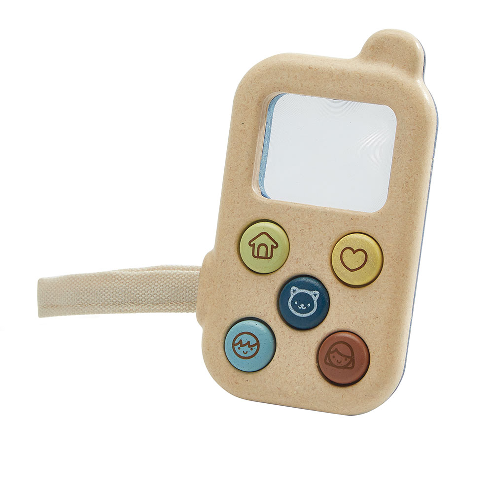 PLAN TOYS WOODEN MOBILE PHONE