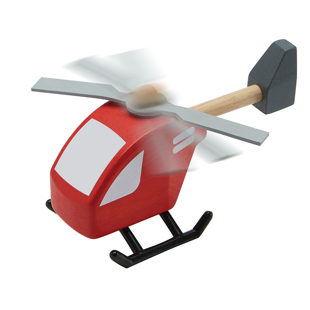 PLAN TOYS WOODEN HELICOPTER