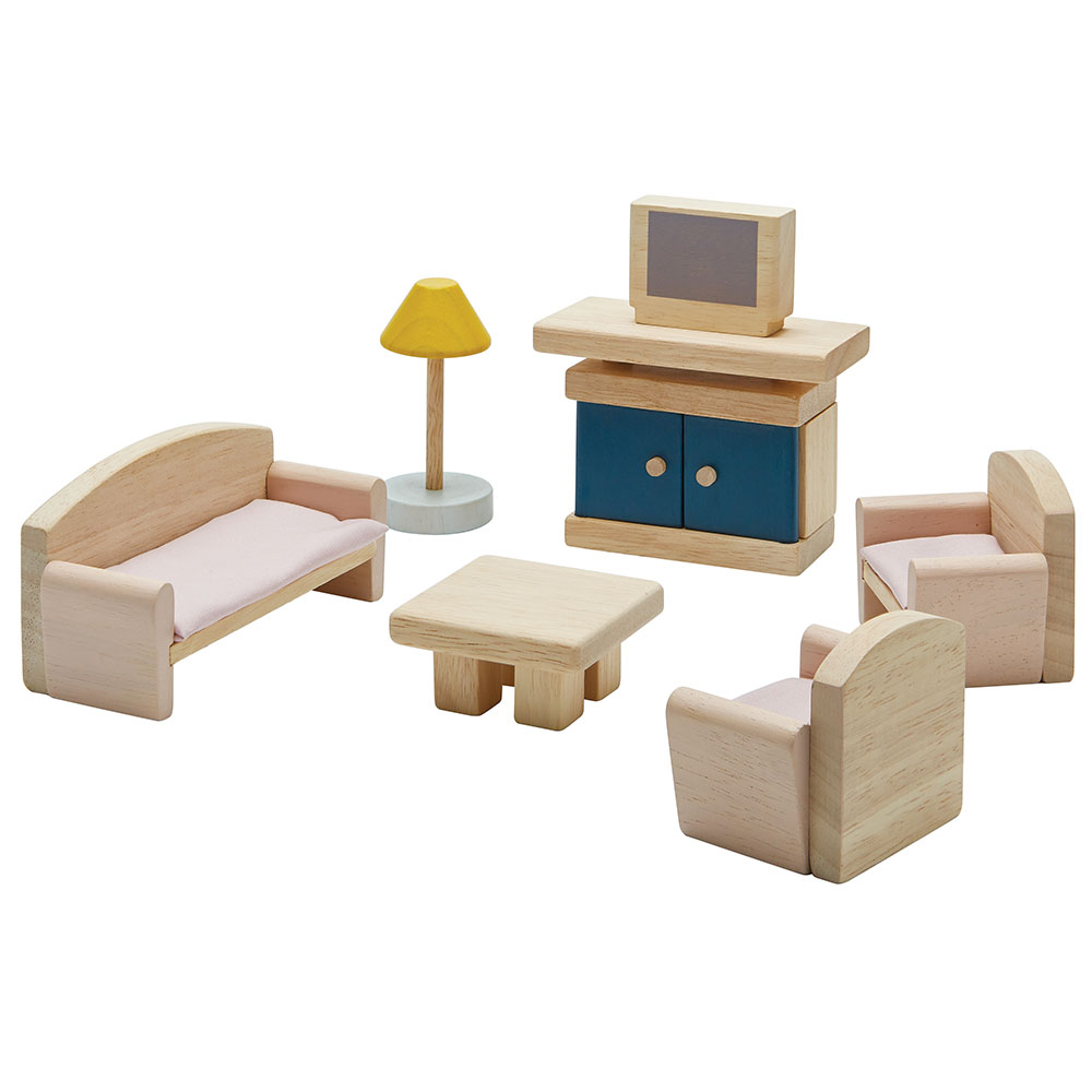 PLAN TOYS WOODEN SITTING ROOM ORCHARD