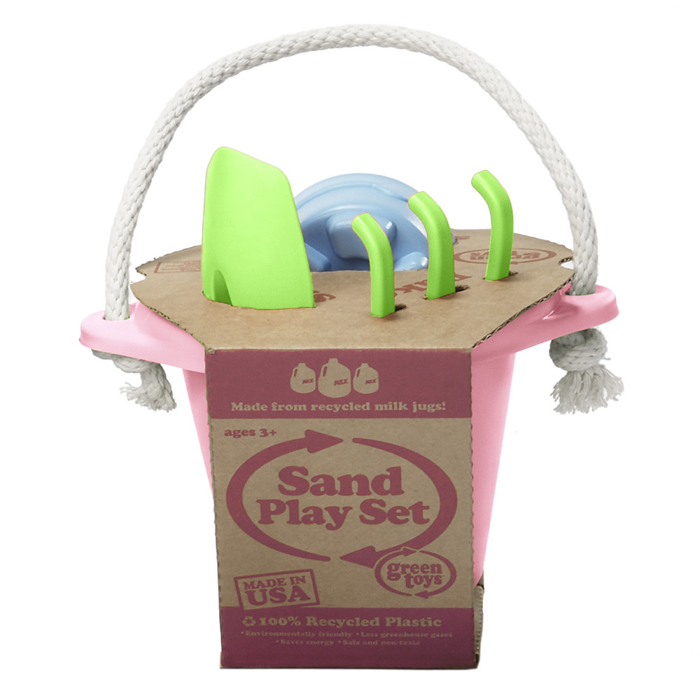 GREEN TOYS: SAND PLAY SET - PINK