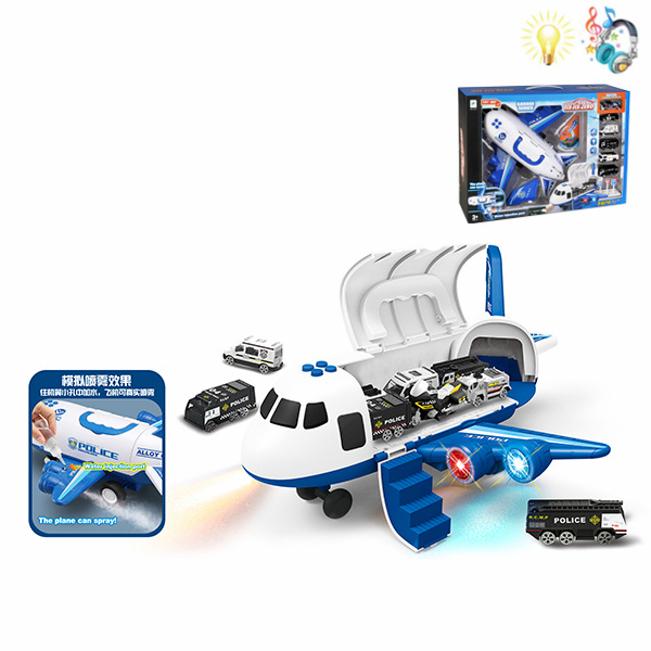 TRANSPORT AIRPLANE WITH VEHICLES