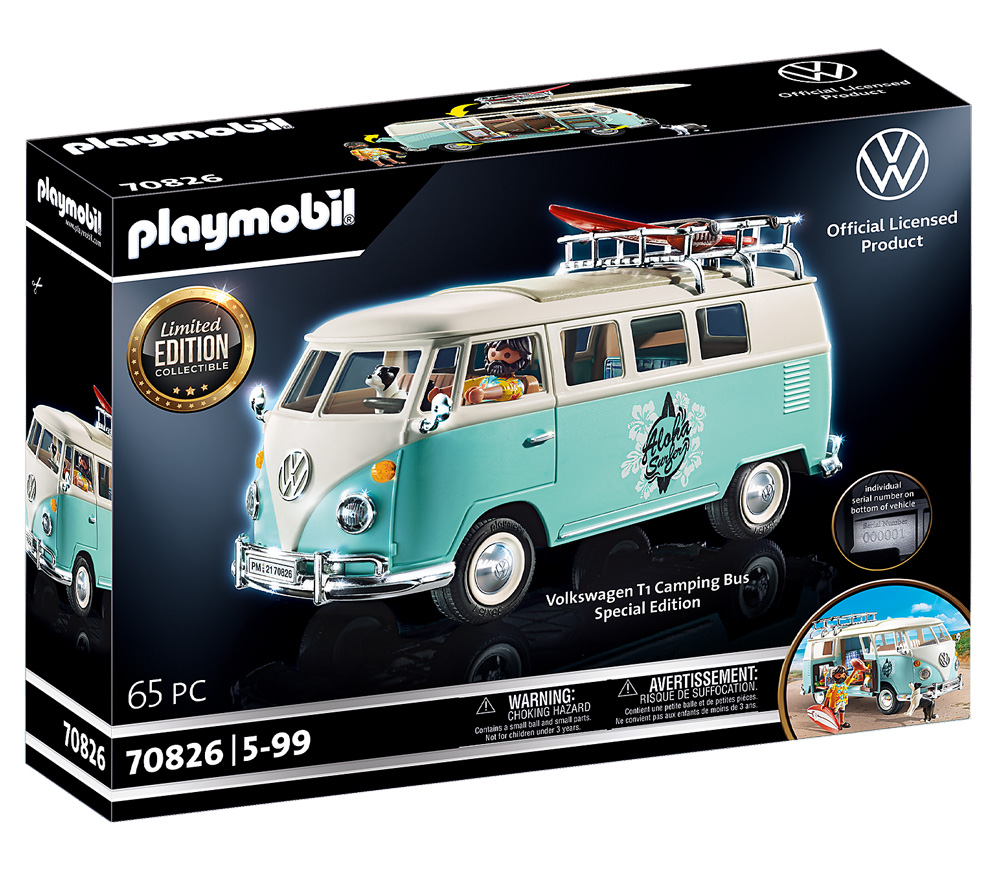 PLAYMOBIL VOLKSWAGEN T1 CAMPING BUS - SPECIAL EDITION