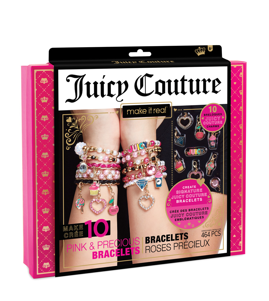 MAKE IT REAL JUICY COUTURE: PINK AND PRECIOUS BRACELETS