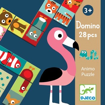 DJECO DOMINO ANIMALS DOUBLE SIDED 08 165