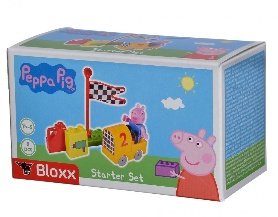 BIG BLOXX PEPPA PIG STARTER SET ΟΧΗΜΑ 8 τεμ.